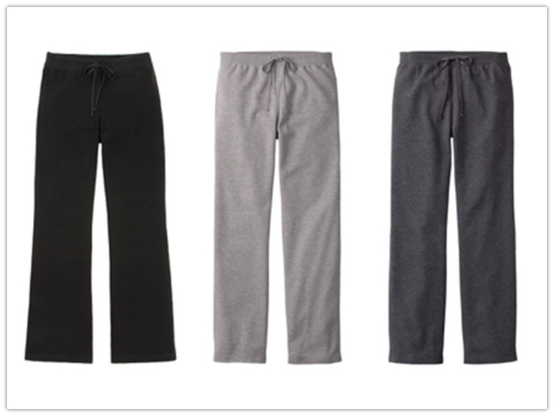 Clothing women's rib knitting lounge pants trousers pajama pants