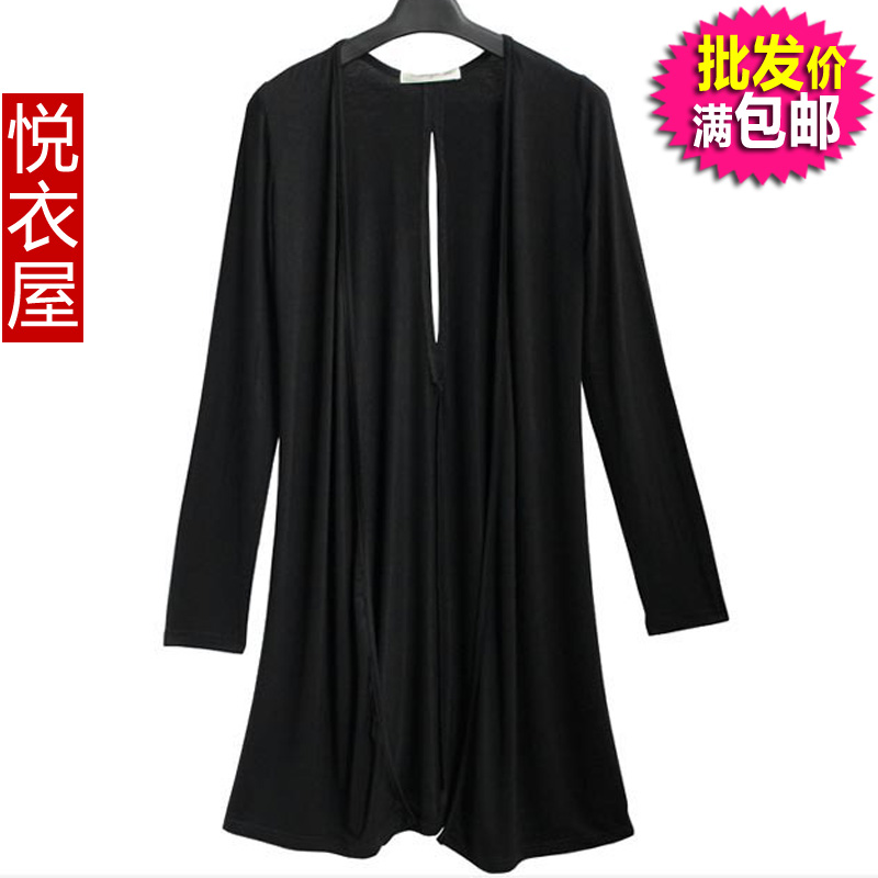 Clothing yw guangzhou clothes spring and autumn fashion sexy cutout women's sun protection clothing air conditioning shirt