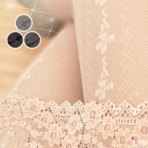 Clovers straight column bar pantyhose - summer thin silk stockings