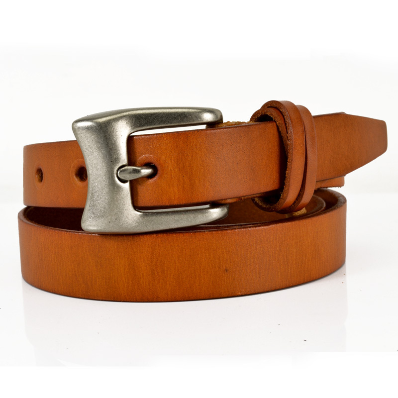 Cold steel belt female strap Women women's thin belt first layer of cowhide strap female genuine leather x004