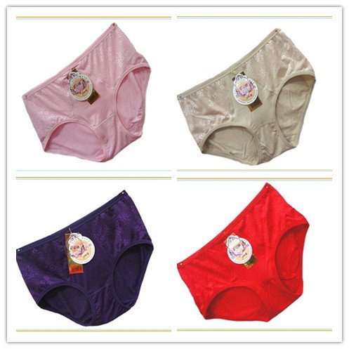 Collagen Silky Skin-Friendly Triangle Package Hips Underwear Ms. Underwear Dry Deodorant Mult-Colors Free Shipping