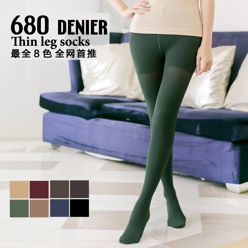colorful 680 d anti varicose socks thin leg socks pantyhose stocking Sales champion NY046 free shipping