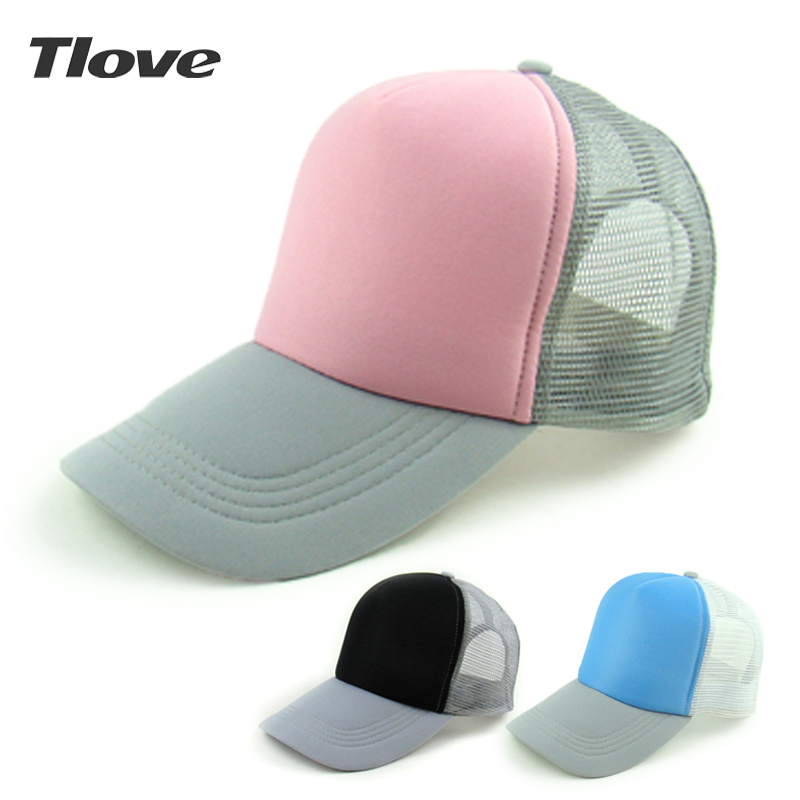 colorful mesh cap truck cap truck cap grey hat brim fashion mesh cap hat