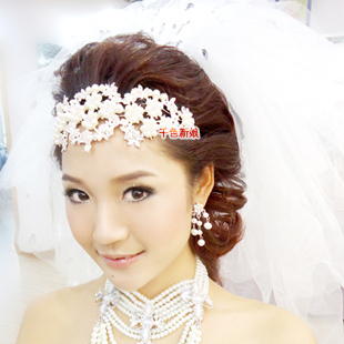 Colour bride small tantalising veil bridal accessories multi-layer veil wedding accessories