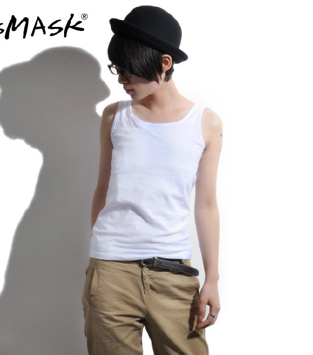 Comfortable 4 colours top tank with inside Flat Chest Breast Binder for tomboy/Lesbian  Free Shipping
