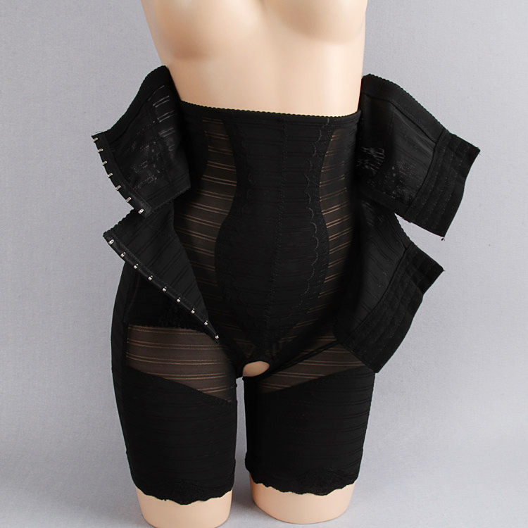 Comfortable adjustable ultra high waist abdomen drawing thin waist butt-lifting body shaping panties pants corset cummerbund