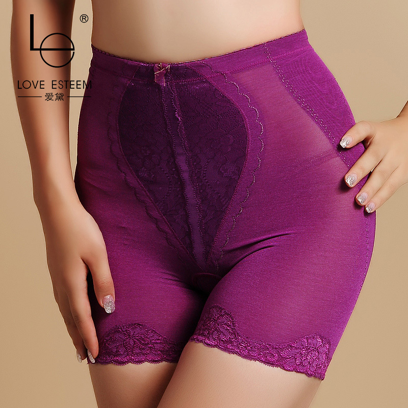 Comfortable breathable adjustable high waist abdomen drawing butt-lifting female body shaping pants 3046c