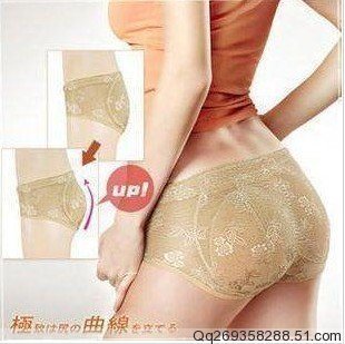 Comfortable breathable female seamless panties pad pants pad butt-lifting pad butt-lifting pants bottom pants abundant buttocks