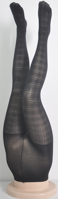 Comfortable fashion diamond check pantyhose  very sexy pattern  free shipping  new style in black color great women tights 2013