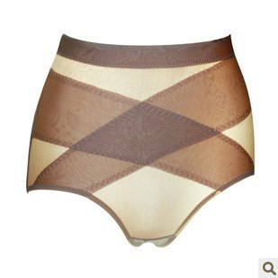 Comfortable summer breathable thin body shaping fat burning abdomen drawing butt-lifting seamless panties body shaping pants