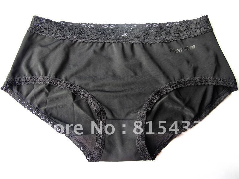 Comfortable Translucent Black Panties Underwear Lace