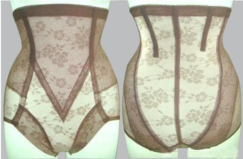 Comfortable ultra-thin breathable jacquard abdomen drawing butt-lifting body shaping pants abdomen drawing panties female