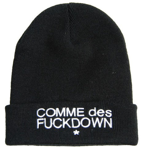Comme des fuckdown winter knitted hat hiphop cap hip-hop cap winter fashion knitted hat