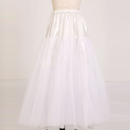 conifox Creative tocsins pannier crinolette skirt hard yarn pannier the bride wedding dress formal dress slip d605