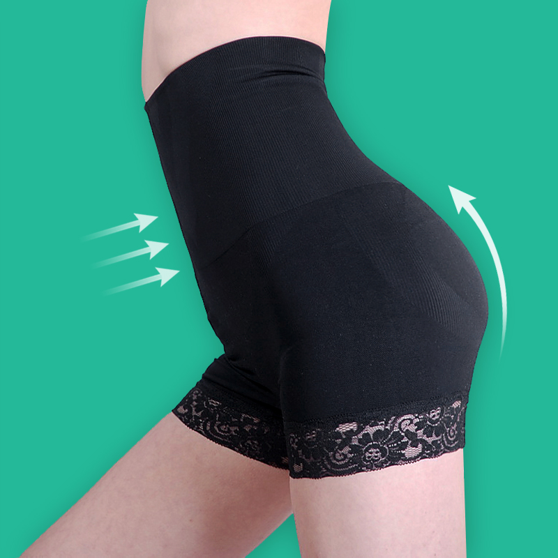 Contraposing women's high waist abdomen drawing panties abdomen drawing pants high waist butt-lifting body shaping pants
