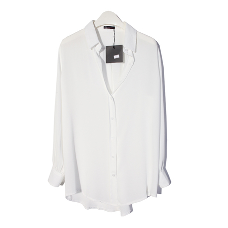 COOL #Free shipping ladies chiffon blouse & top long sleeve