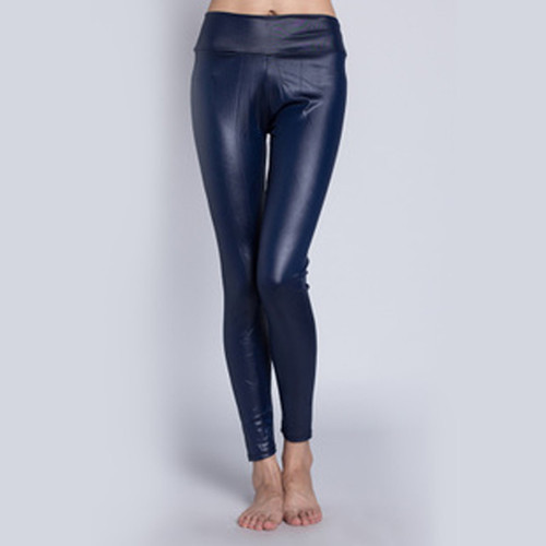 Cool Lady Shiny Stretch Low Waist Skinny Faux PU Leather Tight Leggings Pants