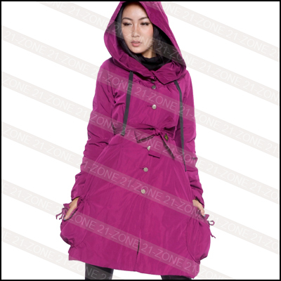 Cop.copine women fashion Windbreaker Coat "GARY " purple T36/38/40 NWT * 9075