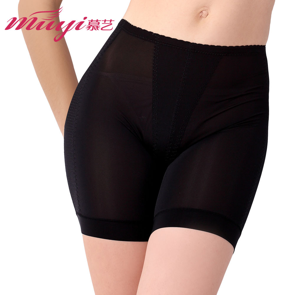 Corselets viscose pants soft skin-friendly ultra-thin women's basic safety pants abdomen drawing seamless panties body shaping