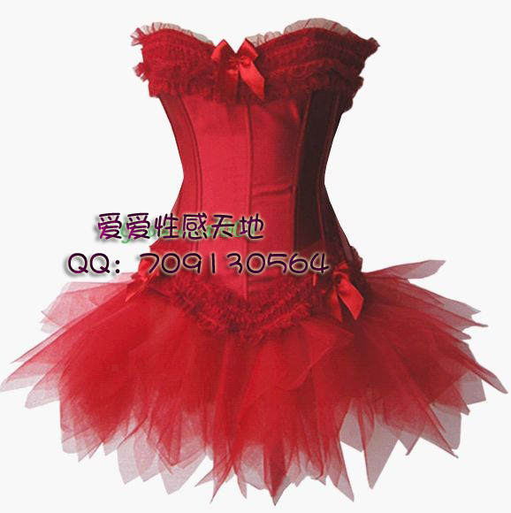 Corset bra vest bone clothing quality royal shapewear sexy shaper red 070