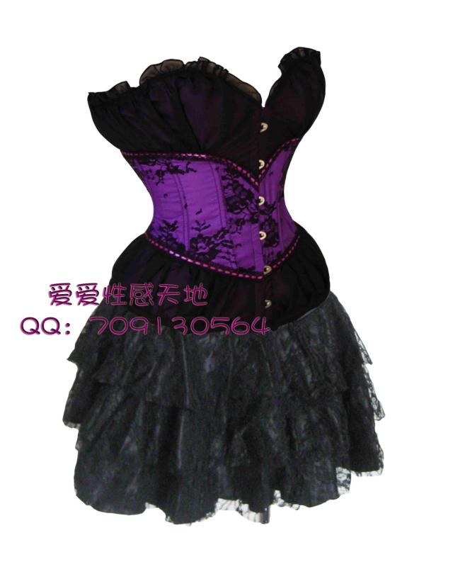 Corset bra vest quality fashion royal shapewear sexy shaper purple 827