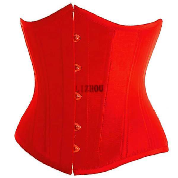 Corset new arrival fashion royal classic shapewear body shaping belt clip full body elegant red satin