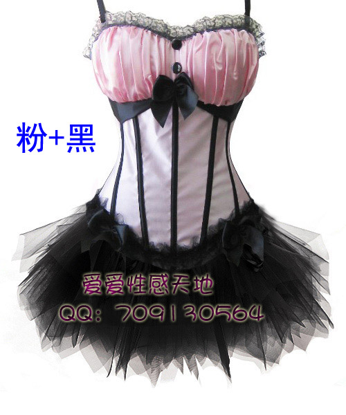 Corset quality royal shapewear sexy shaper vest bone clothing corselets powder black 8899