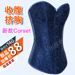 Corset royal bone clothing abdomen drawing bunch of the corset body shaping underwear 20124