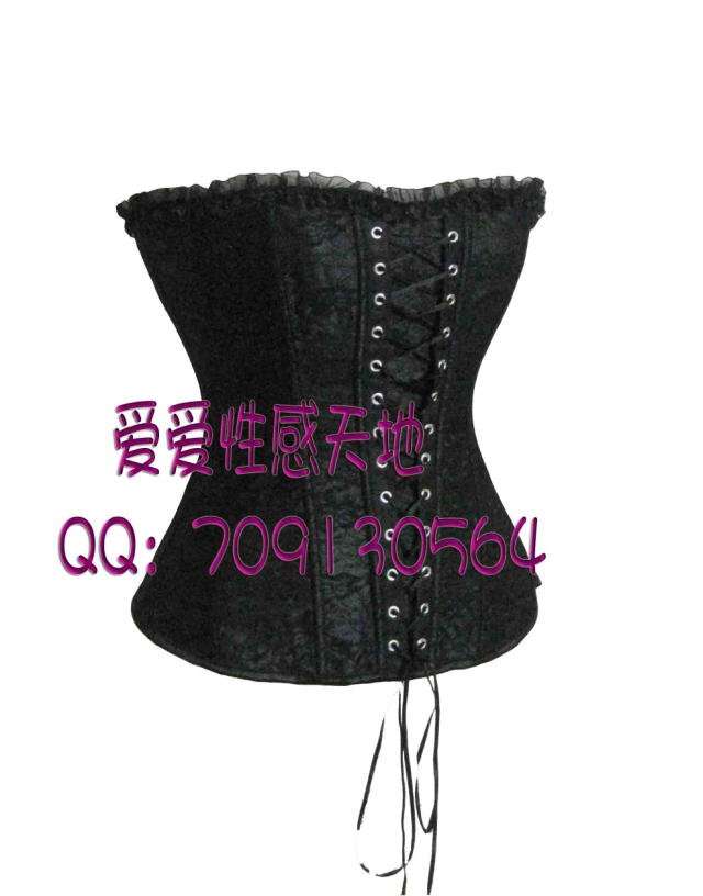 Corset waist abdomen drawing vest quality royal shapewear sexy shaper black 2163