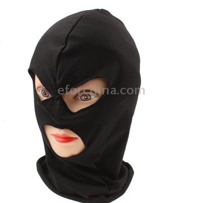 Cotton Full Face Protector with Three Hole Face Mask Cover /Beanie Hat Scarf