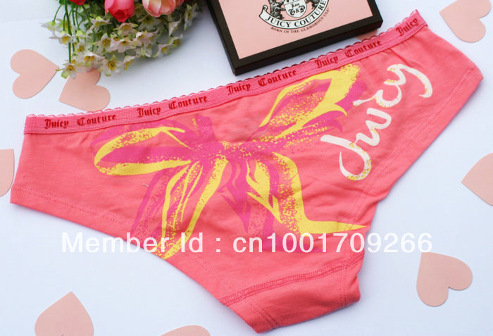 Cotton Ladies Panties with Letters Woman's Brief 17 Options LC8806