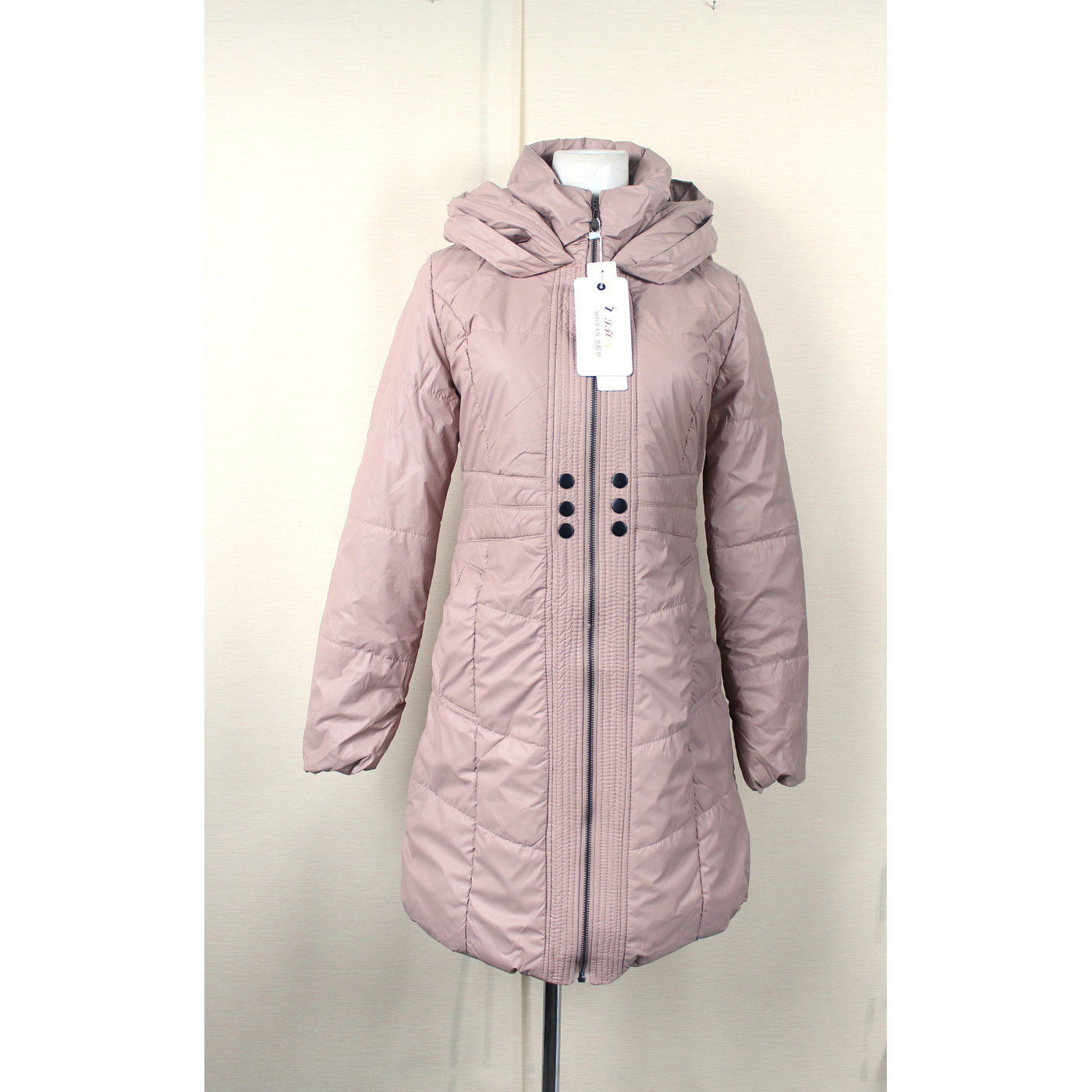 Cotton-padded jacket long design female autumn and winter 0.8kg
