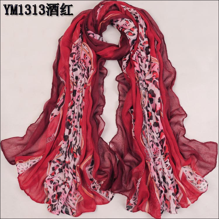 Cotton scarf autumn and winter female ultra long oversized cape air conditioning