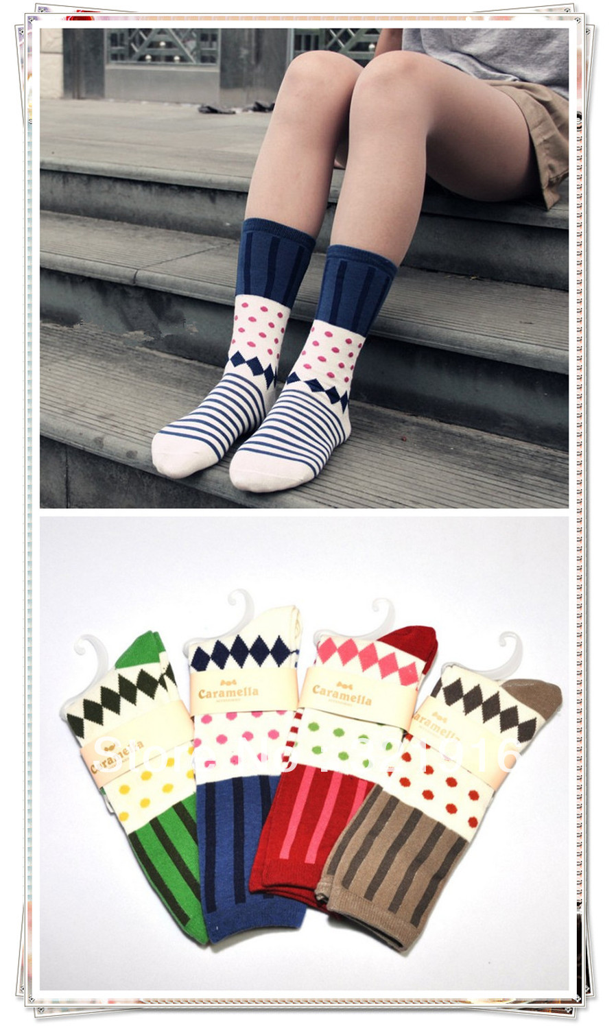 cotton socks fashion sokcs free shipping  best  selling wholesale  price  leisure socks 12 prs  pack  mix colours women socks