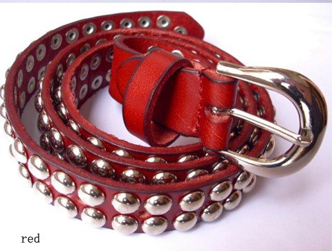Cow leather rhinestone belt, Free shipping, stud wholesale,western lady rivet belt,  women cattle leather belt