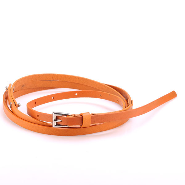 Cowhide female tieclasps genuine leather strap female first layer of cowhide belt female