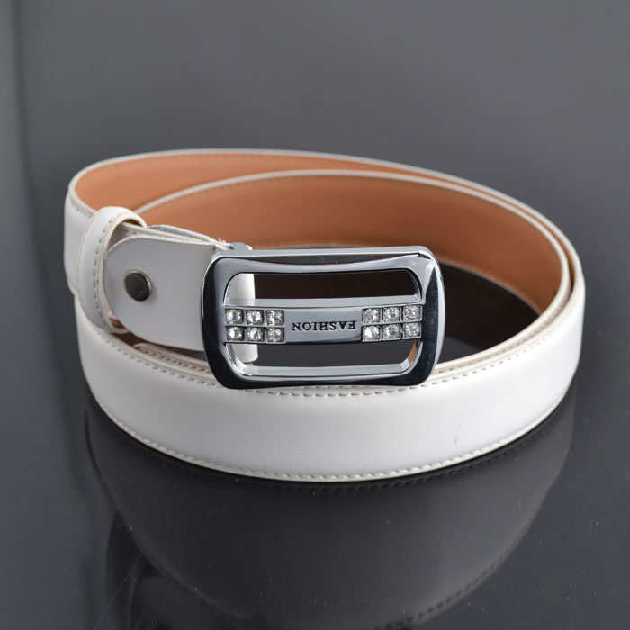 Cowhide women's cowhide diamond plain fashion vintage genuine leather strap ol belt 5594
