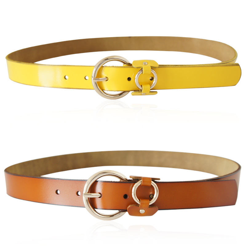Cowhide women's fashion all-match decoration belt genuine leather strap Women fs1157