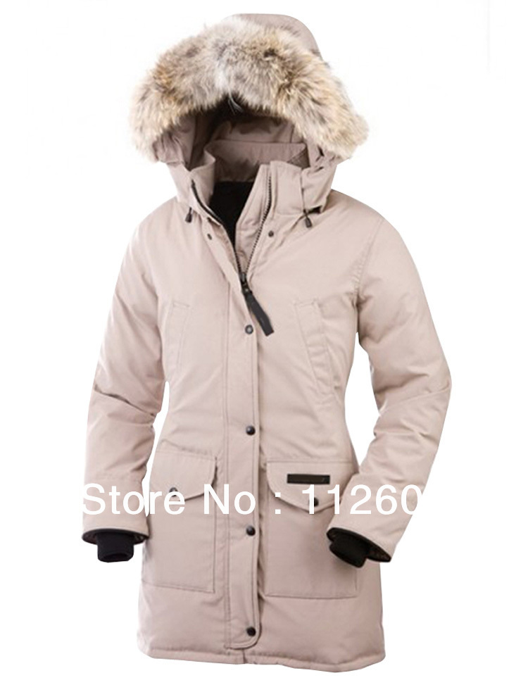 CPA fashion ladies 100% down jackets women winter Parka jacket best quality free shipping hot sale