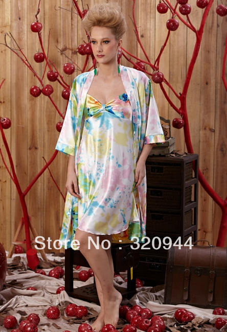 CPAM Free Women's Pajamas Two pieces of cardigan sexy Free size #846A Made in china