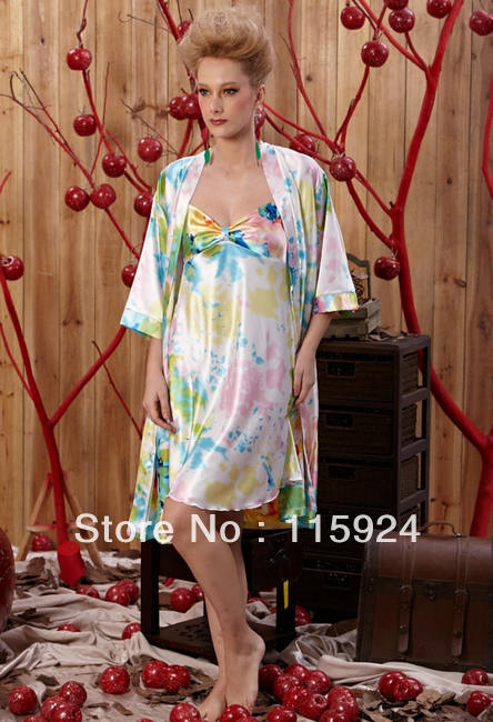 CPAM Free Women's Pajamas Two pieces of cardigan sexy Free size #846A Made in china
