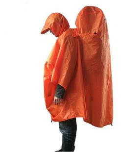 Cross outdoor hiking raincoat one piece raincoat backpack raincoat ride