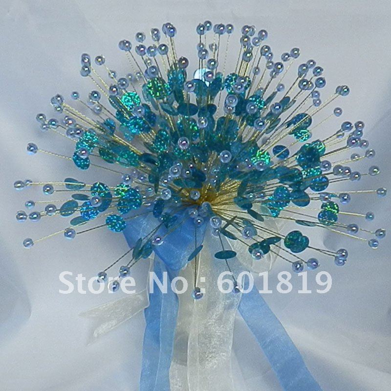 crystal bouquet 300pcs beads large preal color and size can be made to order