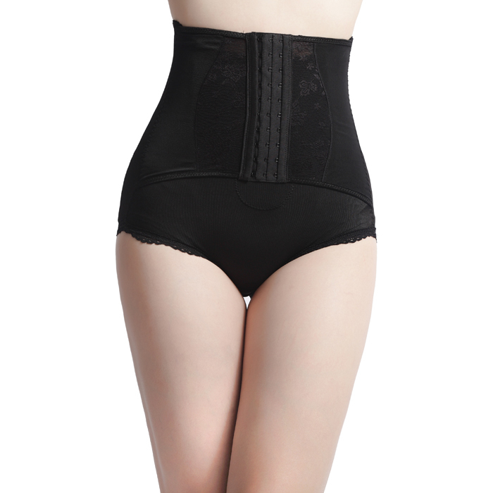 Cummerbund belt seamless body shaping pants postpartum abdomen panties drawing high waist corset butt-lifting beauty care