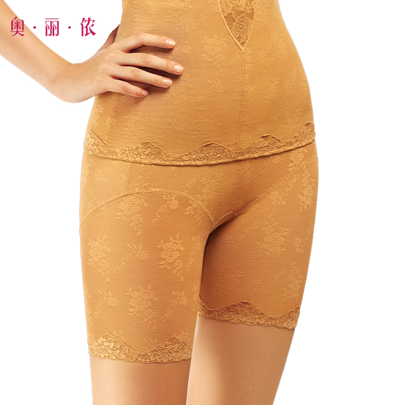 Curves waist slim medium-long leg pants plastic high waist seamless butt-lifting body shaping pants ot9025