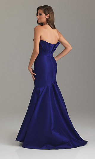 custom made according to yr own size a-line blue black color elegant chic sheath cocktail dress/gown