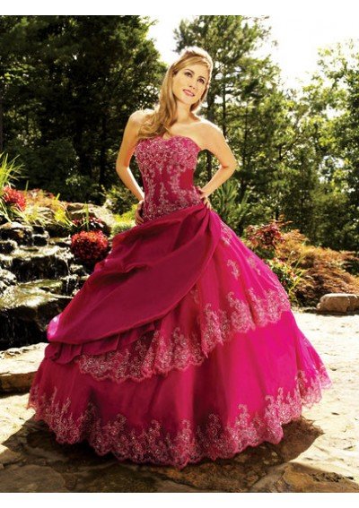 Custom-made Best selling Designer Elegance Gorgeous Fashionable Flowery Prom Dress AXPD37
