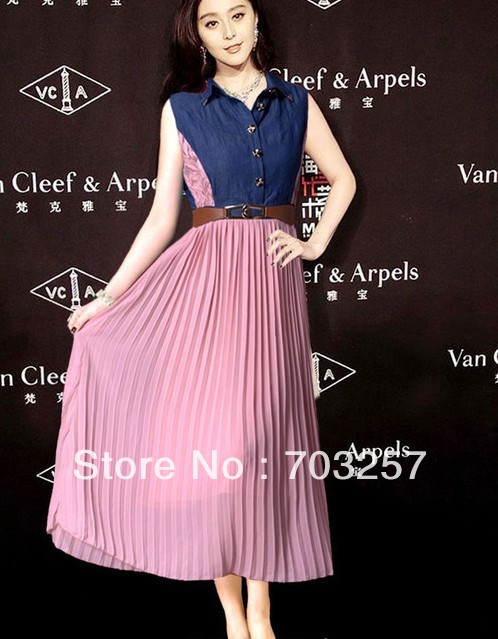 Custom Made generous grace sashes mid-calf   Backless Red Carpet Celebrity Dresses Evening gown