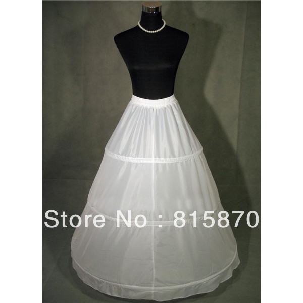 custom made latest  ball gown   beautiful wedding petticoat