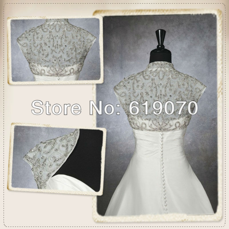 Custom Made Luxury Beaded  Bridal Jackets Wraps Wedding Accessories Decoration